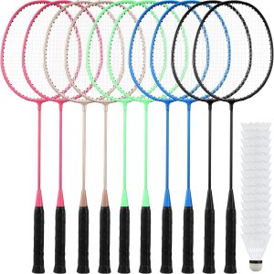 Outdoor Badminton Racquets with Shuttlecocks